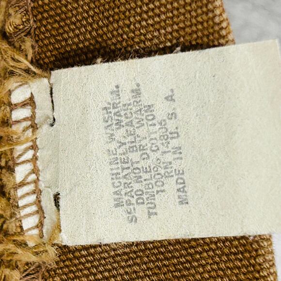 Carhartt Mens 42x32 Rivet Vintage Bootcut Duck Pants 100% Cotton Made In U.S.A. - Picture 5 of 10